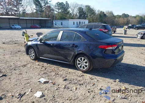 2025 Toyota Corolla Le from USA, damaged, VIN 5YFB4MDE1SP340602
